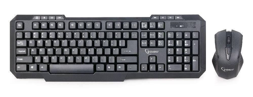 KEYBOARD +MOUSE WRL ENG/MULTIMEDIA KBS-WM-02 GEMBIRD