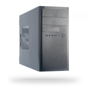 Case | CHIEFTEC | MiniTower | MicroATX | Colour Black | HT-01B-OP