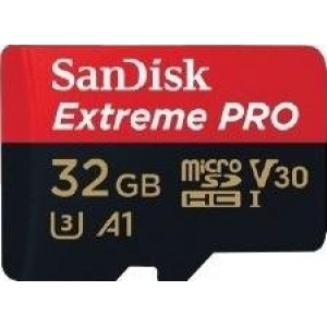 SanDisk MicroSDHC A1 Extreme Pro Memory Card 32GB