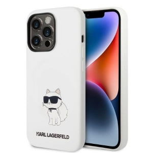 Karl Lagerfeld KLHMP14LSNCHBCH Back Case for Apple iPhone 14 Pro
