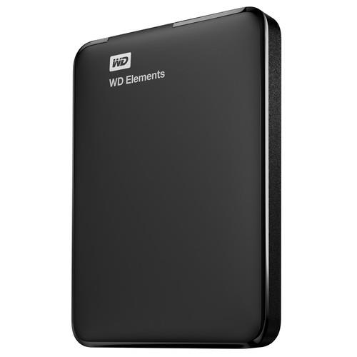 External HDD | WESTERN DIGITAL | Elements Portable | 2TB | USB 3.0 | Colour Black | WDBU6Y0020BBK-WESN