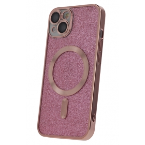 Mocco Glitter Chrome MagSafe Case for Apple iPhone 13