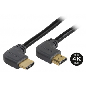 Vivanco kaabel HDMI - HDMI nurgaga 3m  (47107)