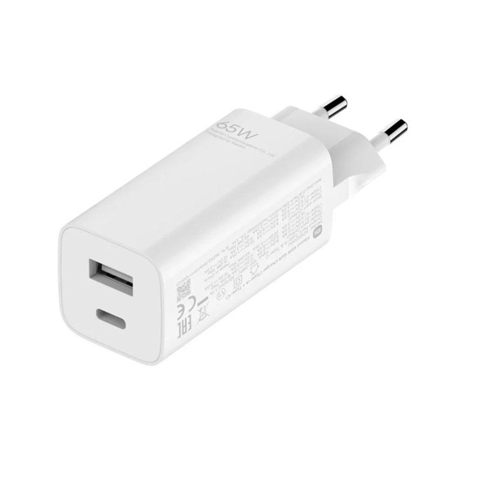 Xiaomi Mi Gast GaN Charger 65W  / Type-A / Type-C + Cable Type-C / 1m