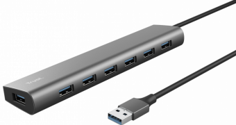 Trust Halyx 7 Port USB 3.2 Gen1 USB Hub