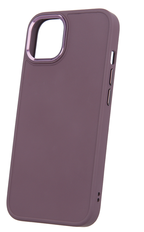 Mocco Satin Back Case for iPhone 15 Plus