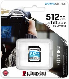 Kingston Canvas Go Plus SDXC 512GB Memory card