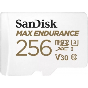 SanDisk Max Endurance MicroSDXC 256 GB Class 10 UHS-I/U3 V30 Memory Card