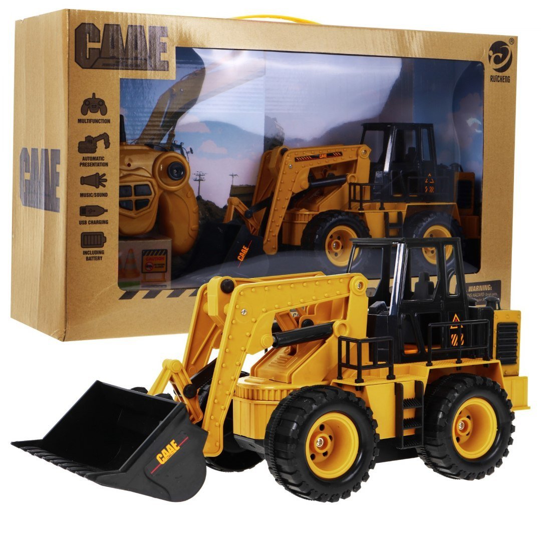 RoGer R/C Bulldozer Toy Car 2.4 GHz 1:24