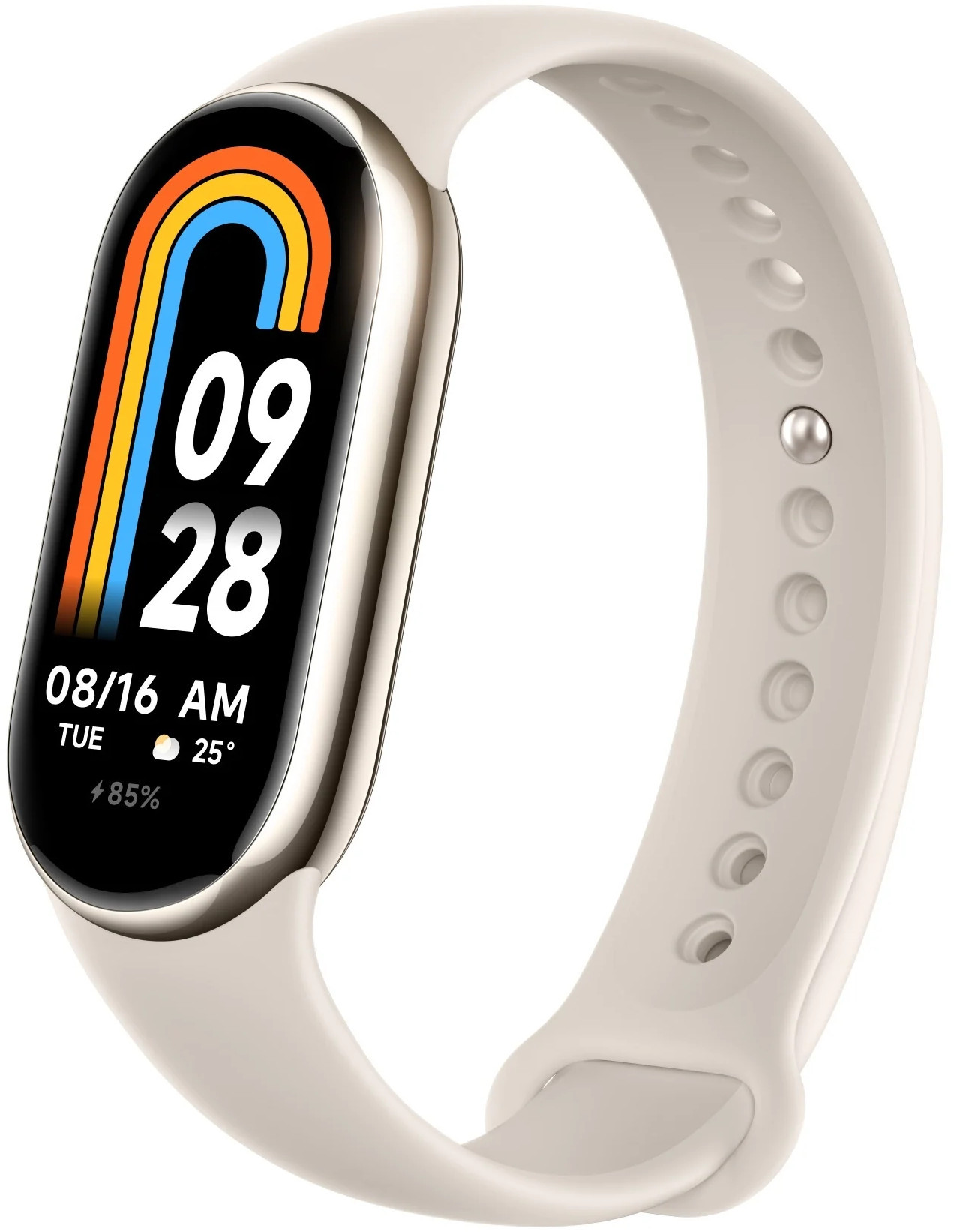 Xiaomi Smart Band 8, champagne gold