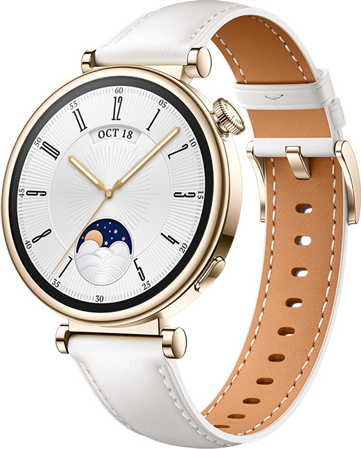 Huawei Watch GT 4 41mm, kuldne/valge