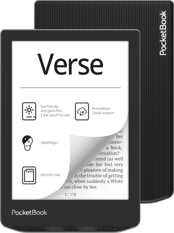 PocketBook электронная книга Verse 6" 8GB, mist grey