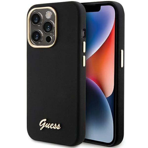 Guess GUHCP15LSMBSLK Back Case for Apple iPhone 15 Pro