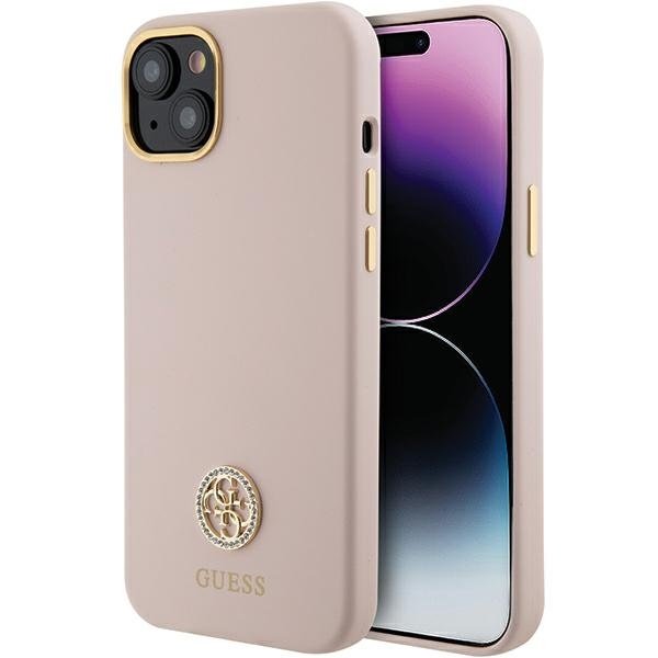 Guess GUHCP15M4DGPP Чехол для Apple iPhone 15 Plus / 14 Plus