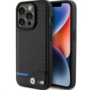 BMW PU Carbon Case for Apple iPhone 15 Pro