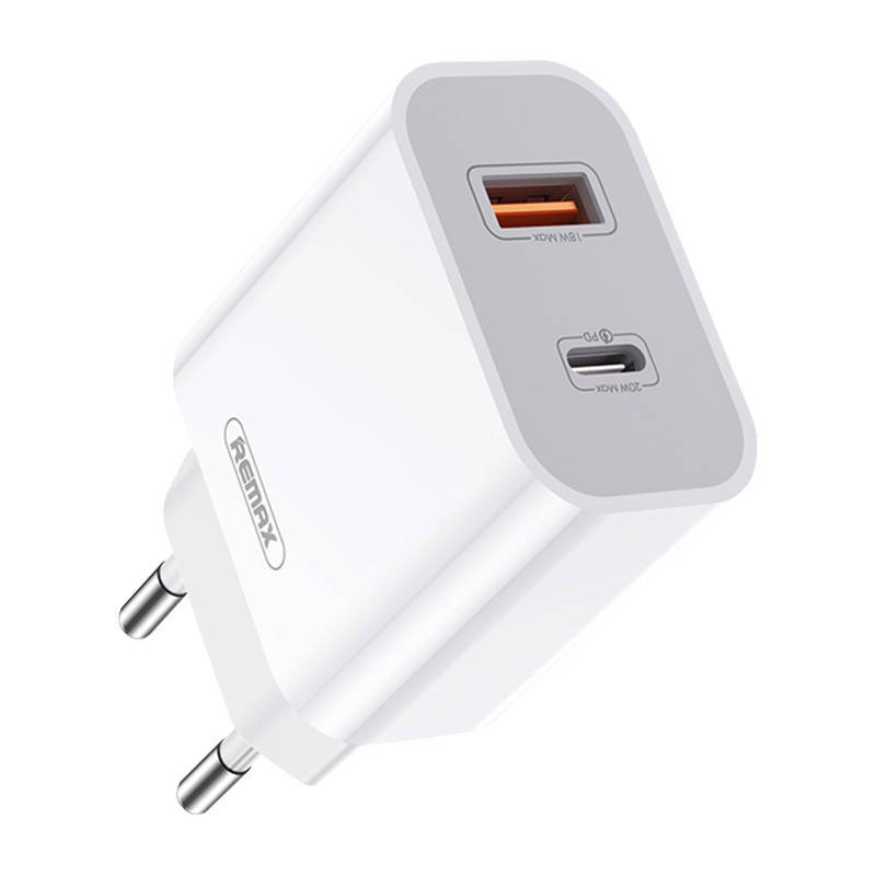 Remax RP-U68 Wall charger USB-C / USB / 20W