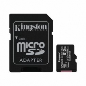 Kingston Canvas Select Plus 512GB MicroSDXC Memory Card