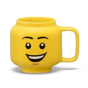 LEGO Head Happy Boy Керамическая Kружка 255 ml