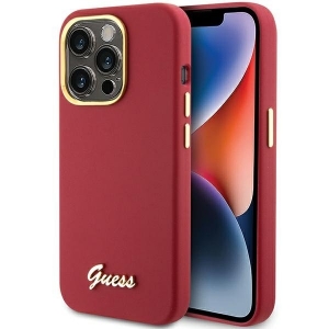 Guess GUHCP15LSMBSLM Back Case for Apple iPhone 15 Pro