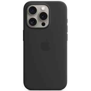 Apple kaitseümbris iPhone 15 Pro Silicone Case, must