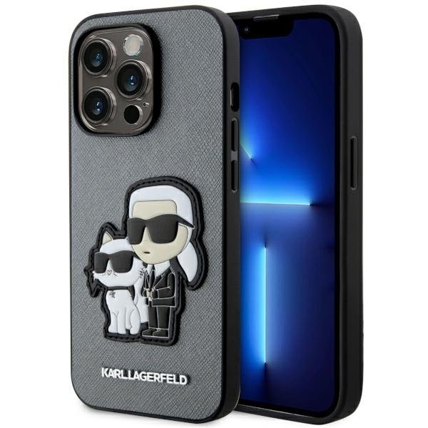 Karl Lagerfeld KLHCP14LSANKCPG Back Case for Apple iPhone 14 Pro