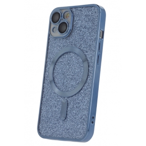 Mocco Glitter Chrome MagSafe Case Силиконовый Чехол для Apple iPhone 15
