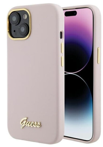 Guess GUHCP15LSMBSLP Back Case for Apple iPhone 15 Pro