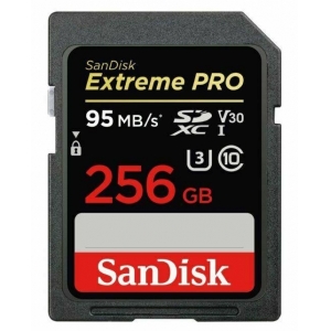 SanDisk Extreme PRO 256GB microSDXC RescuePRO Deluxe Memory Card