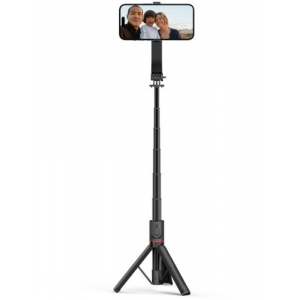 Tech-Protect statiiv-käsistatiiv Selfie Stick Tripod MagSafe L04S, must