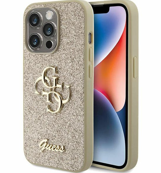 Guess Fixed Glitter Big Case for Apple iPhone 15 Pro Max