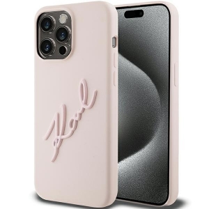 Karl Lagerfeld KLHCP15LSKSBMCP Back Case for Apple iPhone 15 Pro