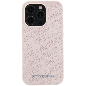 Karl Lagerfeld KLHCP15MPQKPMP Back Case for Apple iPhone 15 Plus / 14 Plus