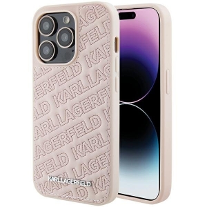 Karl Lagerfeld KLHCP15LPQKPMP Back Case for Apple iPhone 15 Pro