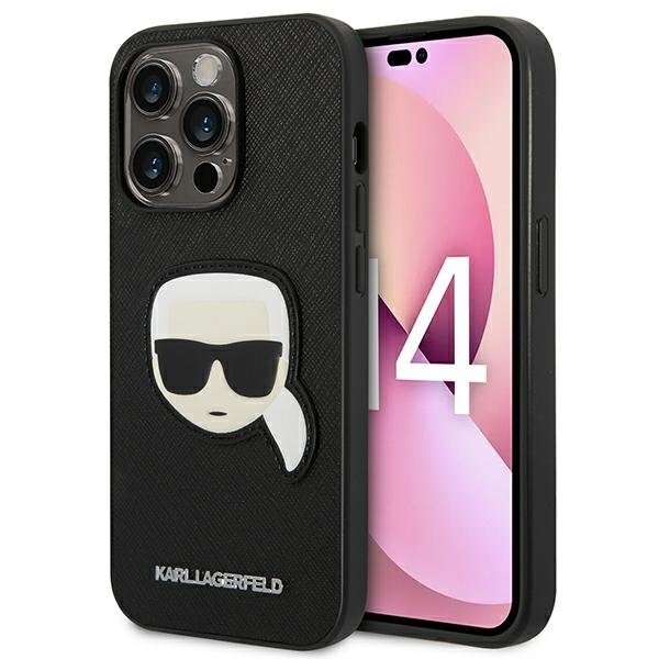 Karl Lagerfeld KLHCP14LSAPKHK Back Case for Apple iPhone 14 Pro