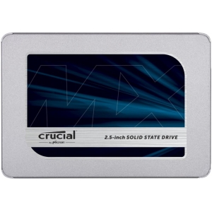 SSD | CRUCIAL | MX500 | 1TB | SATA 3.0 | TLC | Write speed 510 MBytes/sec | Read speed 560 MBytes/sec | 2,5" | MTBF 1800000 hours | CT1000MX500SSD1