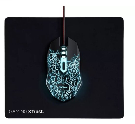 Trust 24752 Set Gaming Mouse & Mouse Pad
