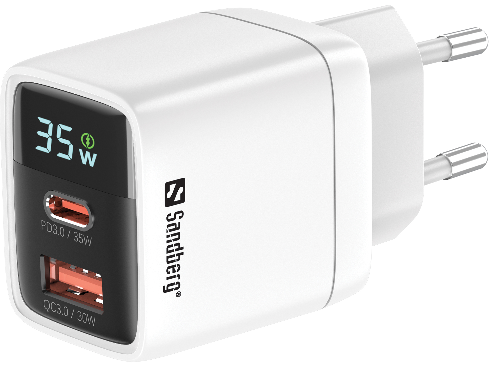 Sandberg 441-52 2in1 Charger 1xUSB-C 1xUSB 35W