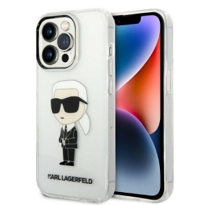 Karl Lagerfeld KLHCP14LHNIKTCT Back Case for Apple iPhone 14 Pro