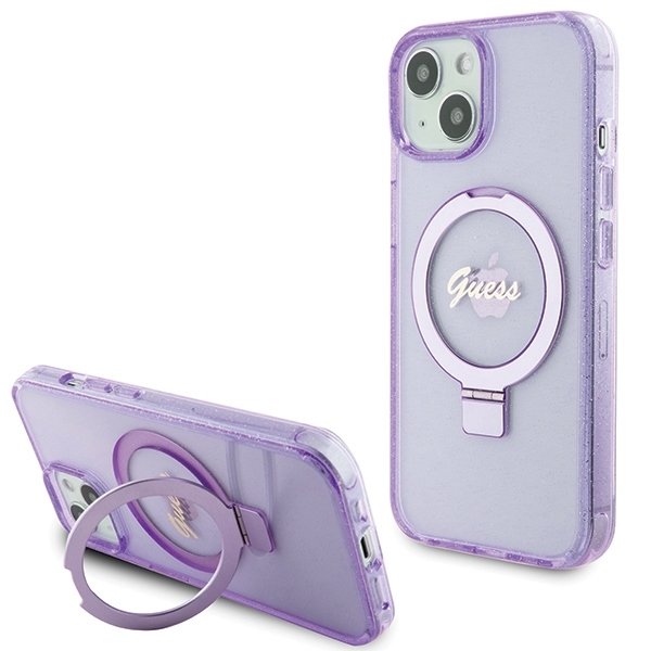 Guess GUHMP15MHRSGSUBack Case for Apple iPhone 15 Plus / 14 Plus