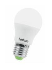 Light Bulb | LEDURO | Power consumption 6 Watts | Luminous flux 500 Lumen | 2700 K | 220-240V | Beam angle 360 degrees | 21184