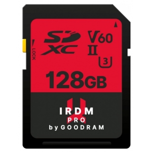 Goodram IRDM Pro Memory card SDXC / UHS-II U3 / 128GB