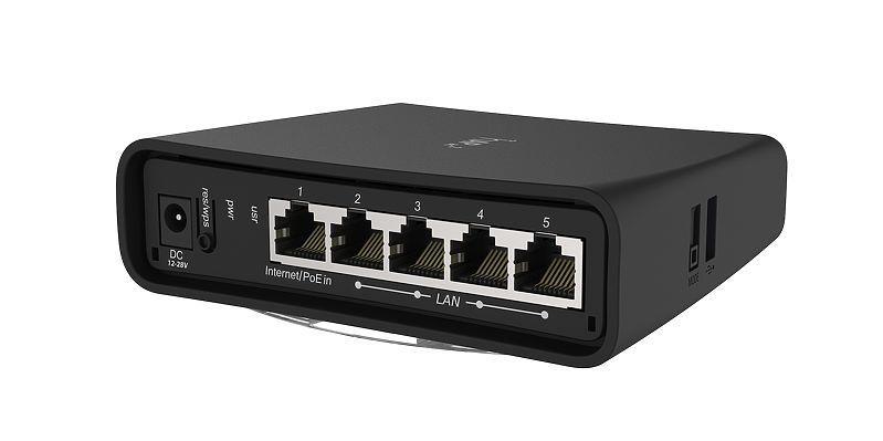 NET ROUTER 10/100/1000M 5PORT/RBD52G-5HACD2HND-TC MIKROTIK