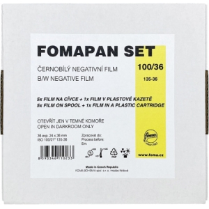 Foma film Fomapan 100/36 Set 6 filmi + kassett