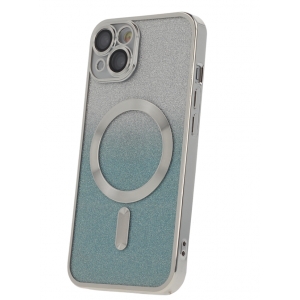 Mocco Glitter Chrome MagSafe Case Силиконовый Чехол для Apple iPhone Pro Max