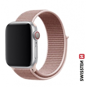 Swissten Нейлоновый Pемешок для Apple Watch 42 / 44 / 45 / 49 mm