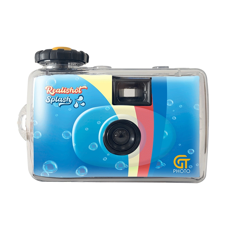 GT Photo Realishot Splash Waterproof Single Use Camera 27 Photos