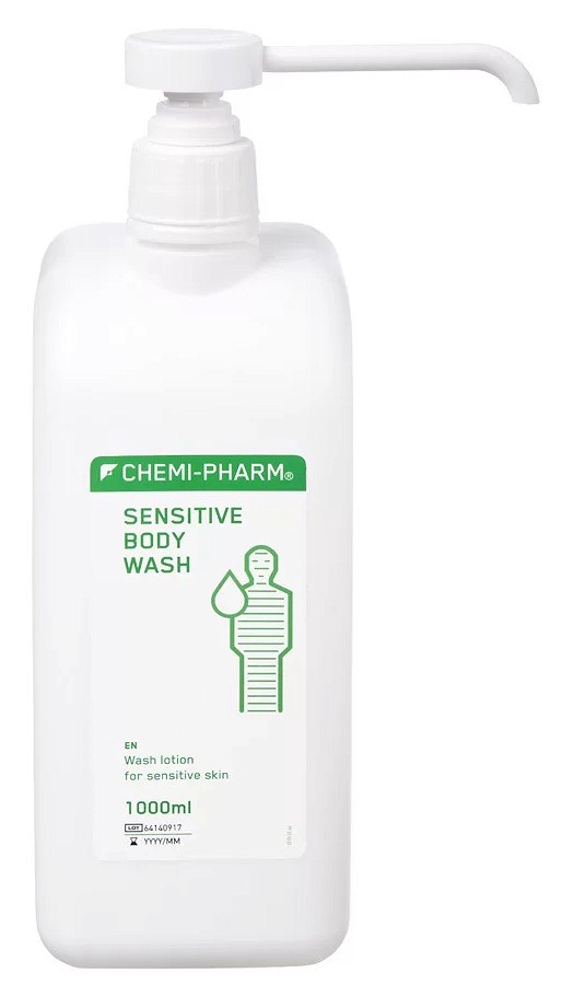 SENSITIVE BODY WASH ÕRN PESUGEEL 1L / PUMP CHEMI-PHARM