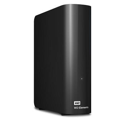 External HDD | WESTERN DIGITAL | Elements Desktop | 6TB | USB 3.0 | Black | WDBWLG0060HBK-EESN