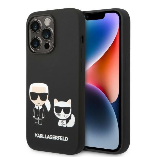 Karl Lagerfeld KLHMP14LSSKCK Back Case for Apple iPhone 14 Pro