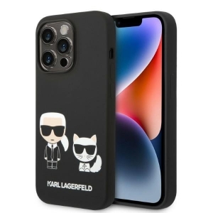 Karl Lagerfeld KLHMP14LSSKCK Back Case for Apple iPhone 14 Pro